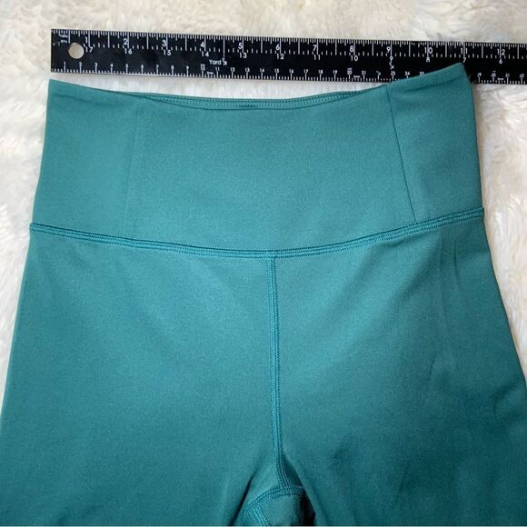 Sz Small Emerald Green Teal Girlfriend Collective Workout Leggings - Picture 10 of 11